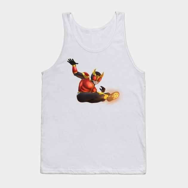 kamen rider rising mighty Tank Top by oim_nw